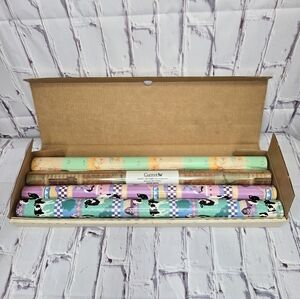Vintage 1988 Current Rolled Gift Wrap Paper Sealed Not Sealed NEW‎ Animals Fall